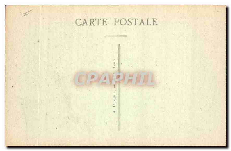 CPA Tours La Vue Generale La Loire Le Pont de Pierre  — Rückseite