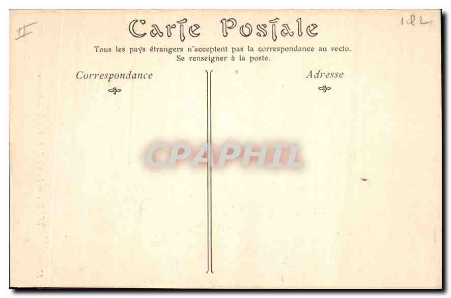 CPA Tours Entree du Cloitre de la Psalette  — Rückseite