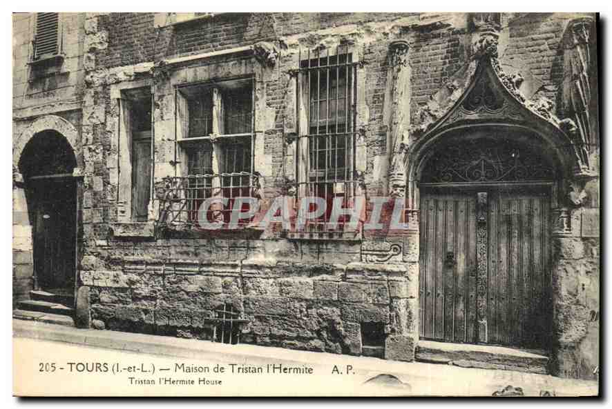CPA Tours Maison de Tristan l'Hermite 