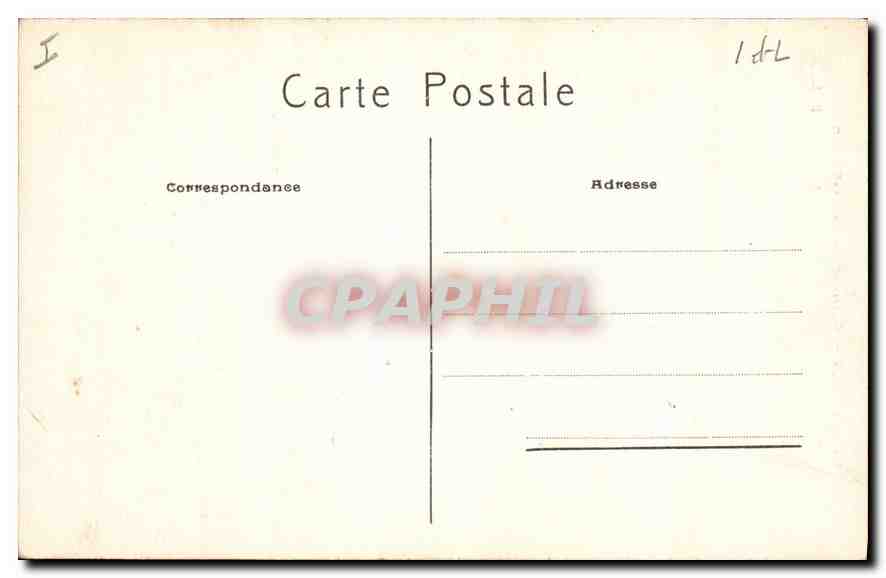 CPA Tours Cathedrale Saint Gatien  — Rückseite
