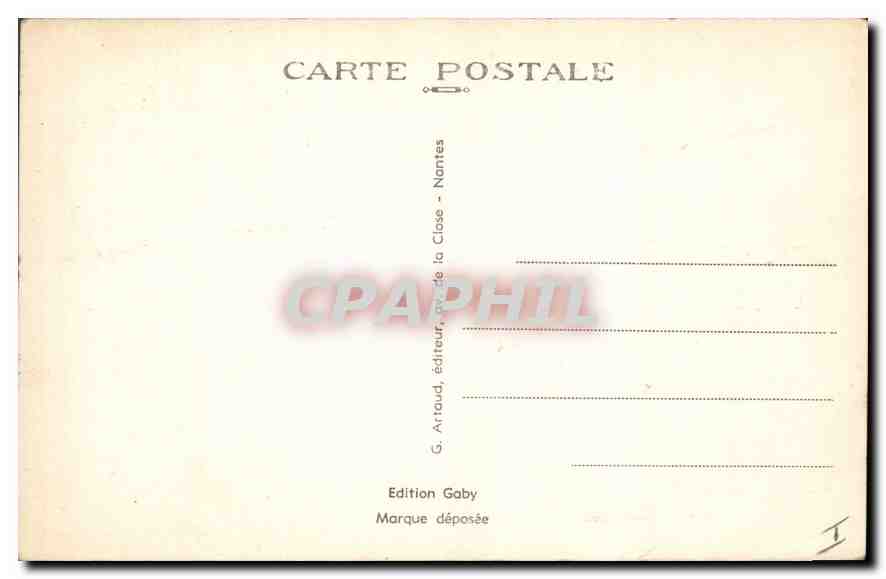Villeneuve-sur-Lot — Cathédrale Sainte-Catherine — Gaby, n°25 — Rückseite