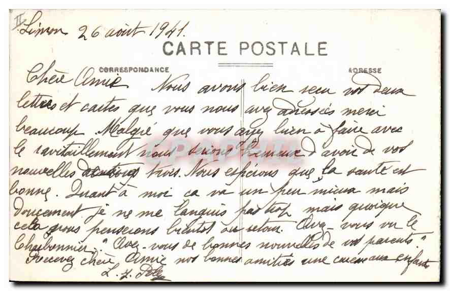 CPA Nerac L et G Le Vieux Chateau d'Henri IV  — Back