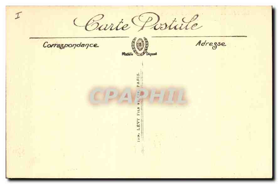Mézin (L.-et-G.) — Château de Carboste. Pavillon Ouest. — Éditeur : Lévy Frères — Rückseite