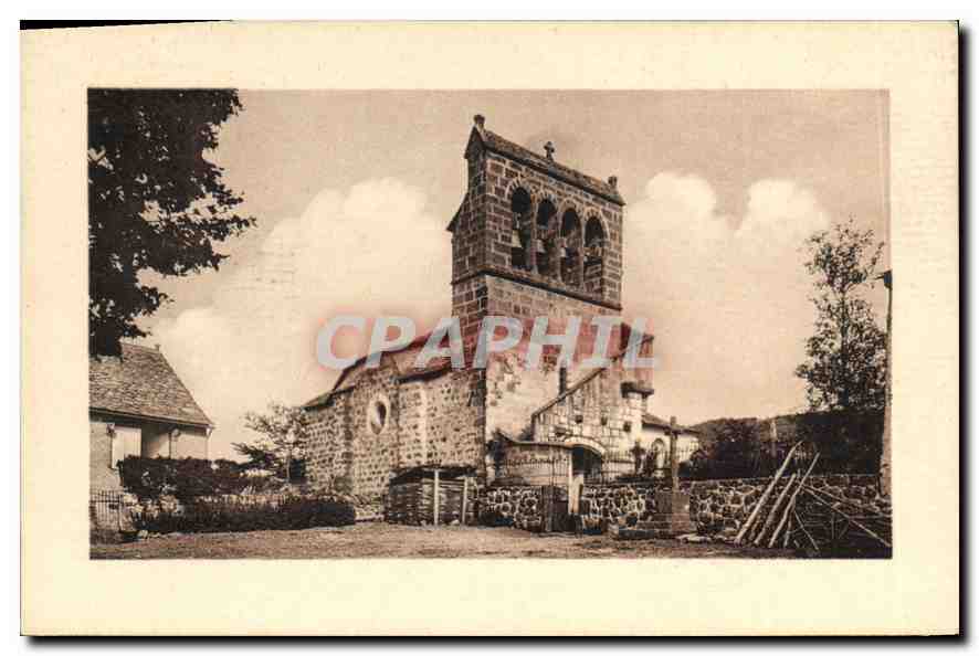 CPA Environs de Neussargues L'Eglise de Moissac 