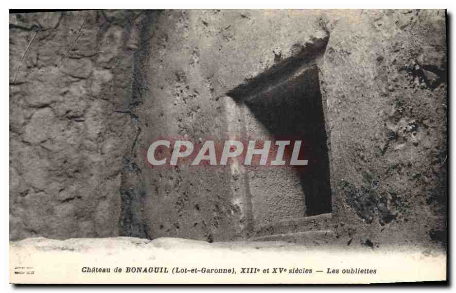 Château de Bonaguil (Lot-et-Garonne) — Les oubliettes — XIIIe et XVe siècles