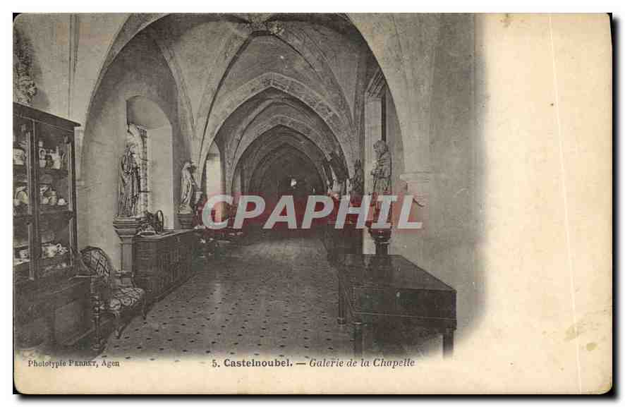 Casteinoubel — Galerie de la Chapelle — Phototypie Pennet, Agen, n°5