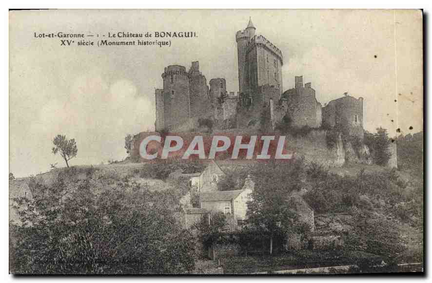 Lot-et-Garonne — Le Château de Bonaguil — XVᵉ siècle (Monument historique)