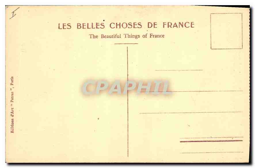 CPA Versailles Vase Borghese Fete de Bacchus  — Verso