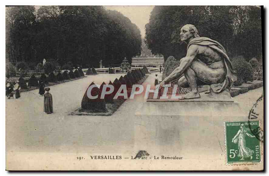 CPA Versailles Le Parc Le Remouleur 
