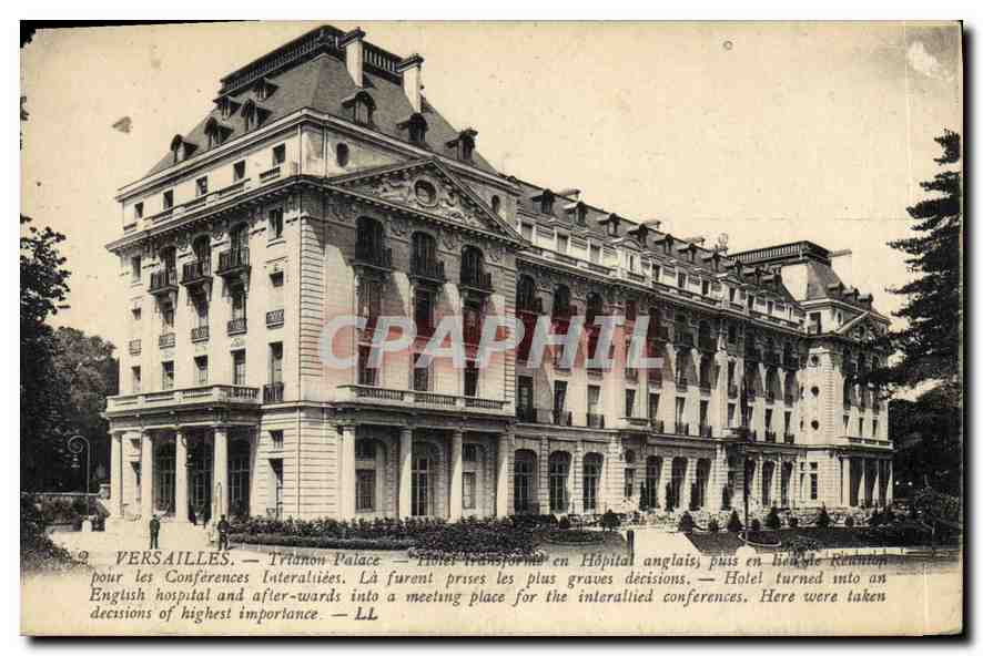 CPA Versailles Trianon Palace 