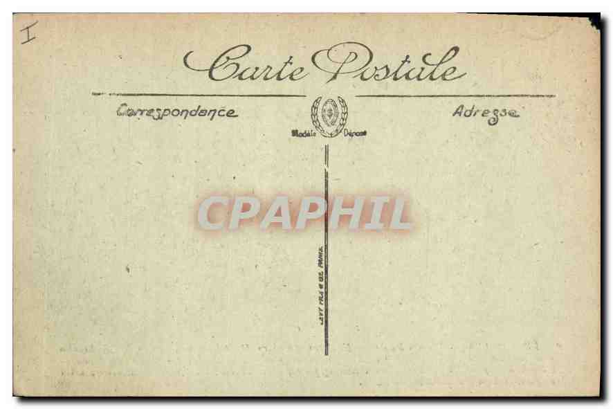 CPA Versailles Trianon Palace  — Verso