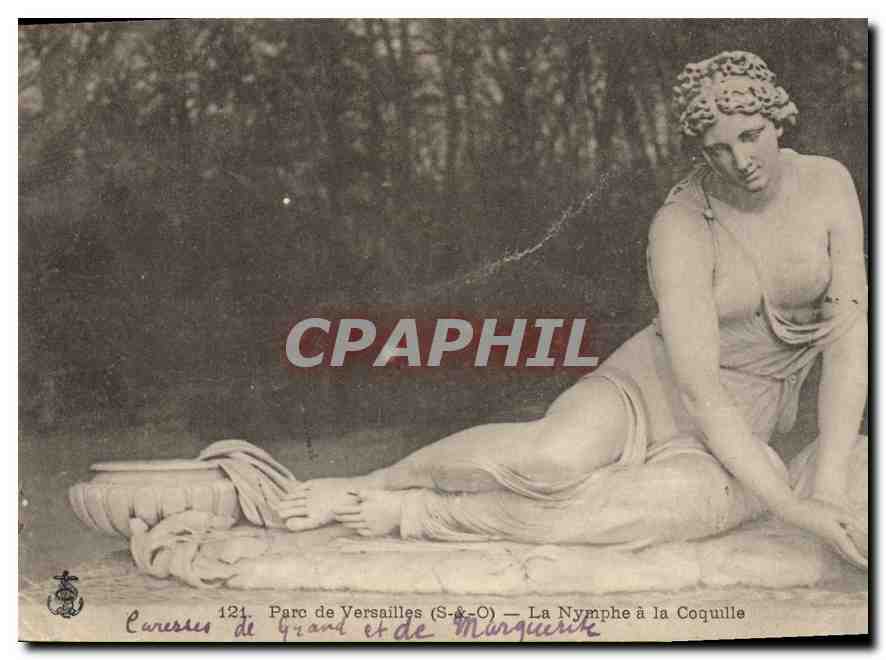 CPA Parc de Versailles La Nymphe ala Coquille 