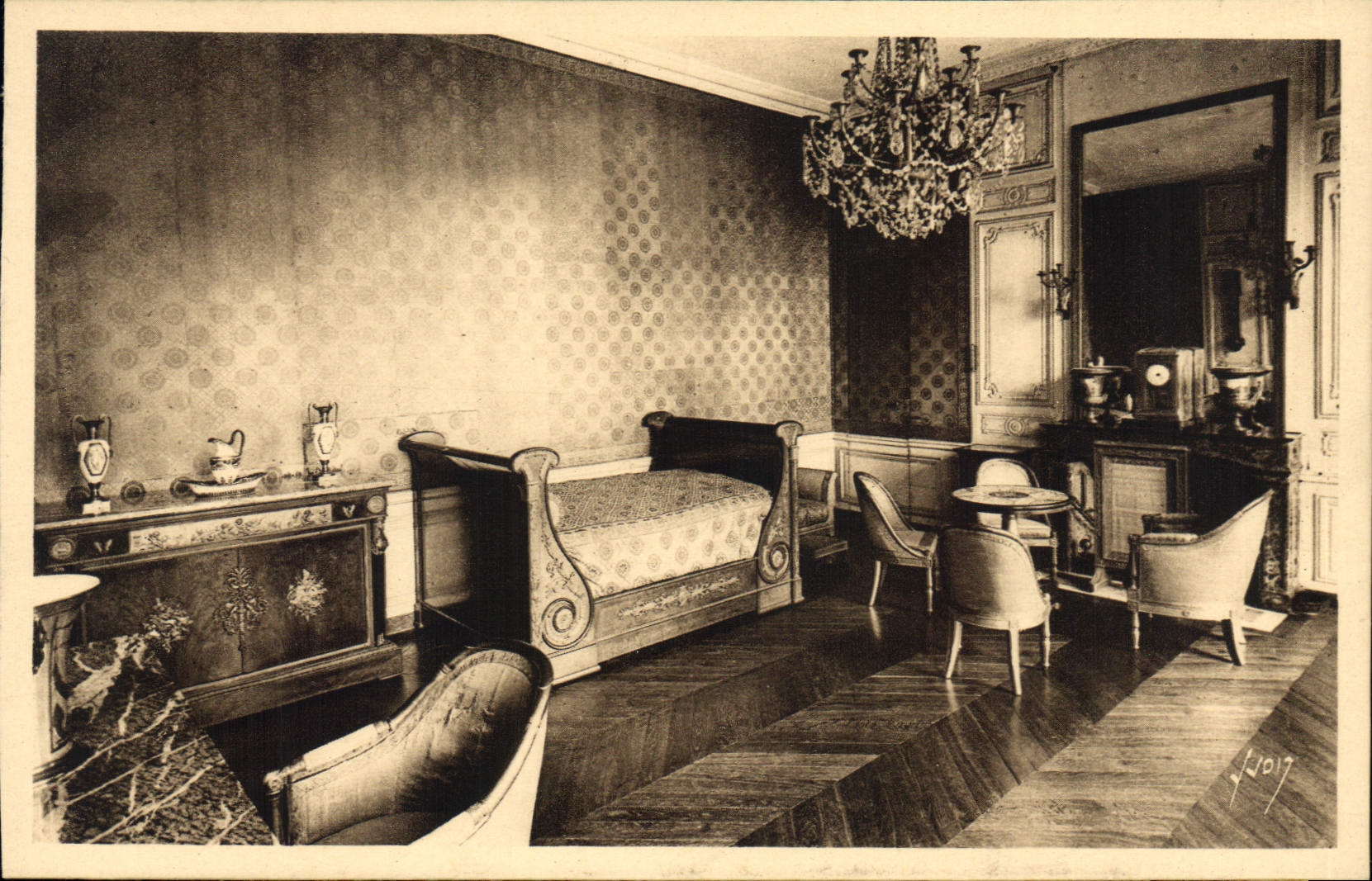 Versailles (Seine-et-Oise) — Le Grand Trianon — Chambre de Napoléon — Éditions d'Art Yvon, Paris