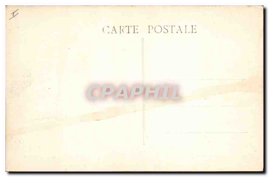 CPA Palais de Versailles Galerie des Batalles  — Rückseite