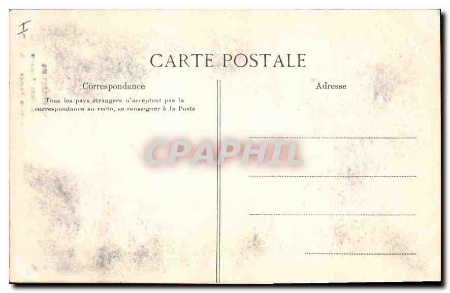 CPA Versailles Hameau du Petit Trianon Porte de la Ferme  — Verso