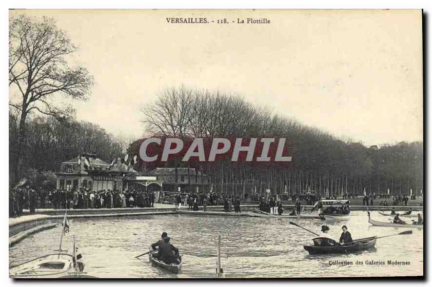 Versailles - La Flottille — Collection des Galeries Modernes, n° 118