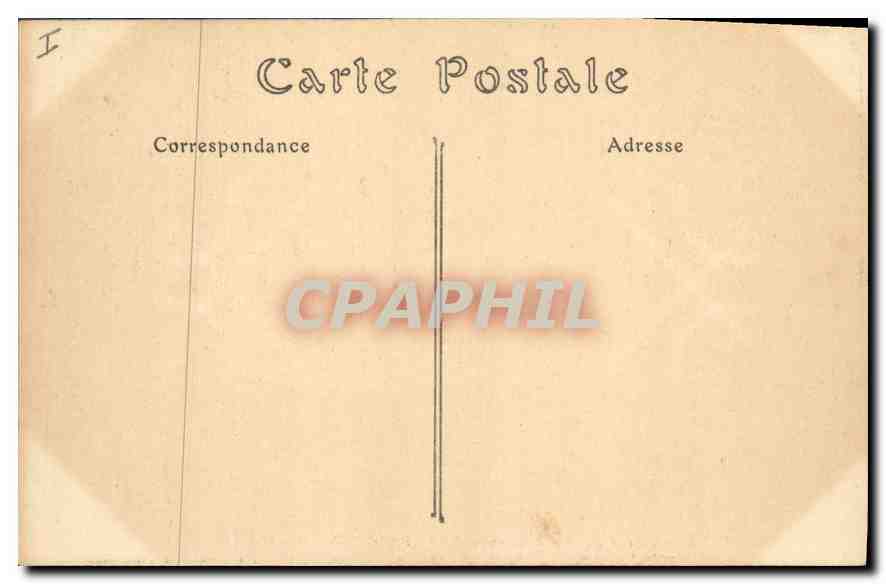CPA Versailles Palais du Grand Trianon Le Peristyle  — Verso