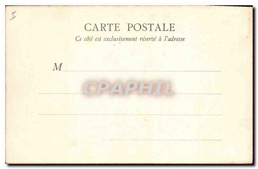 Versailles - Palais — Salle du Conseil — B. F. Paris — Verso
