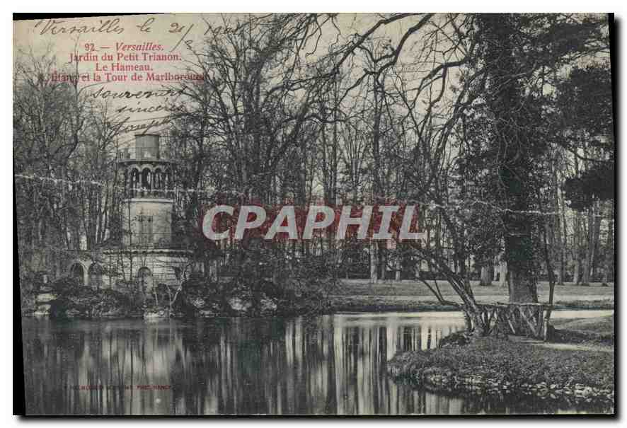 CPA Versailles Jardin du Petit Trianon Le Hameau 