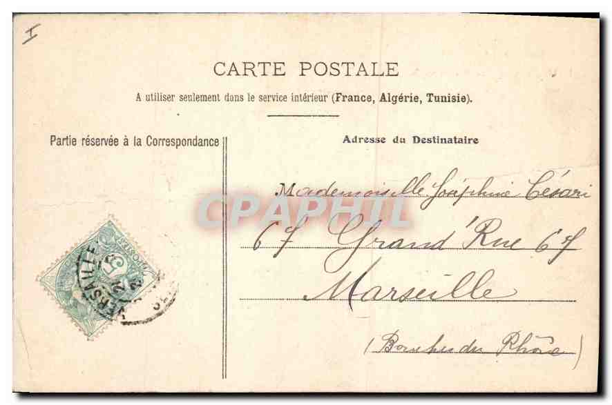 CPA Versailles Jardin du Petit Trianon Le Hameau  — Verso