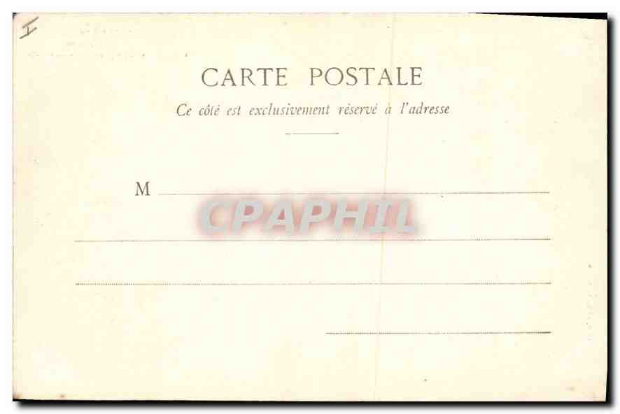 CPA Versailles Parc du Grand Trianon Le Bassin des Nymphes dit la Cueillette  — Verso