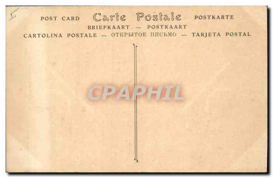 CPA Versailles Bassin d'Apollon — Verso