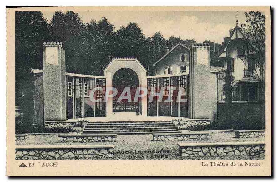 CPA Auch Le Theatre de la Nature 