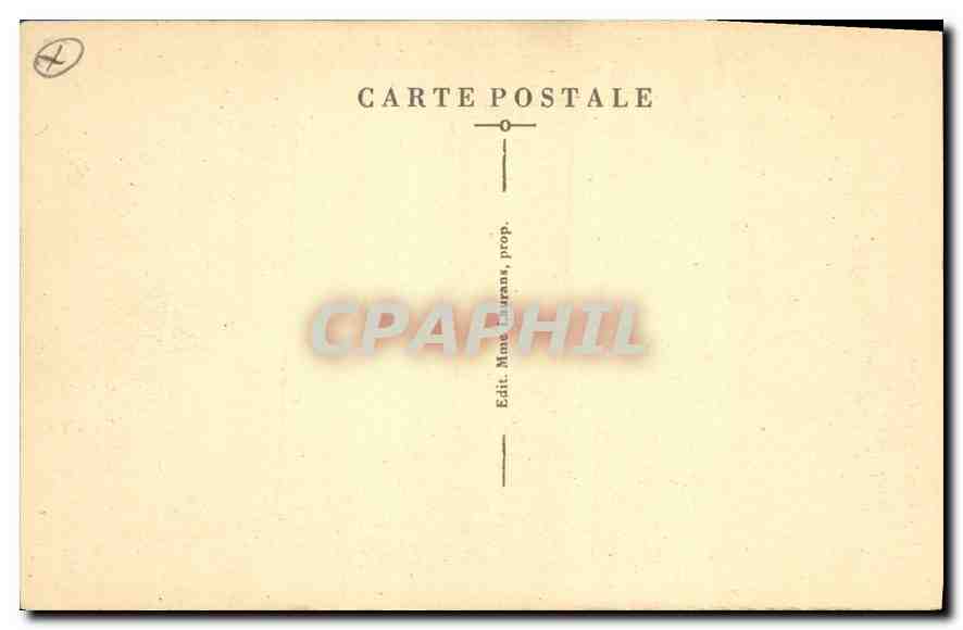 CPA Valence sur Baine Gers Abbaye de Flaren Salle Capitulaire montee sur colonnes de marbre  — Rückseite