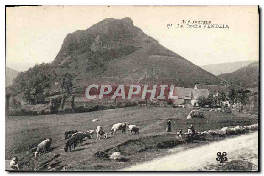 CPA L'Auvergne La Roche Vendeix 