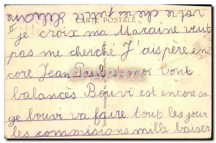 CPA Paris La Mosquee de Paris  — Rückseite