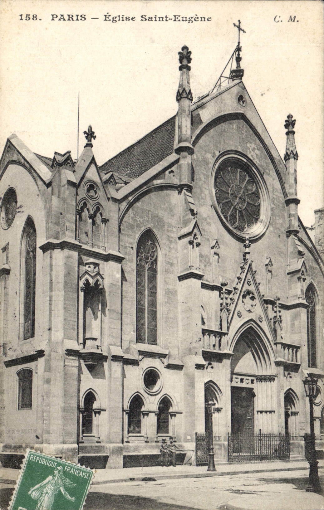 Paris — Église Saint-Eugène — C.M. n°158