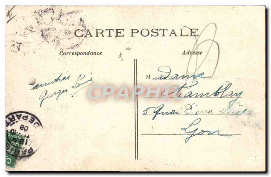Paris — Église Saint-Eugène — C.M. n°158 — Verso