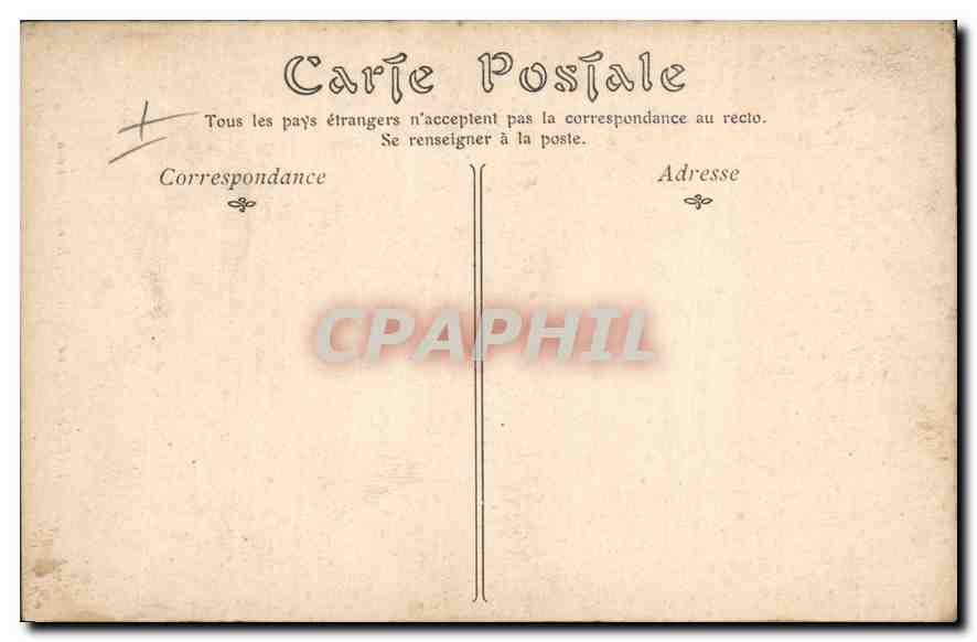 CPA Paris Eglise Anglicane  — Rückseite