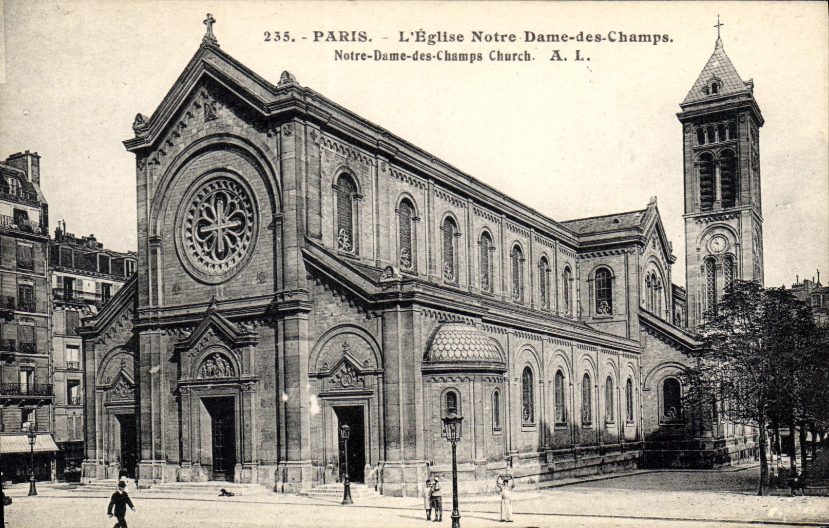 Paris — L'Église Notre-Dame-des-Champs — A. L.