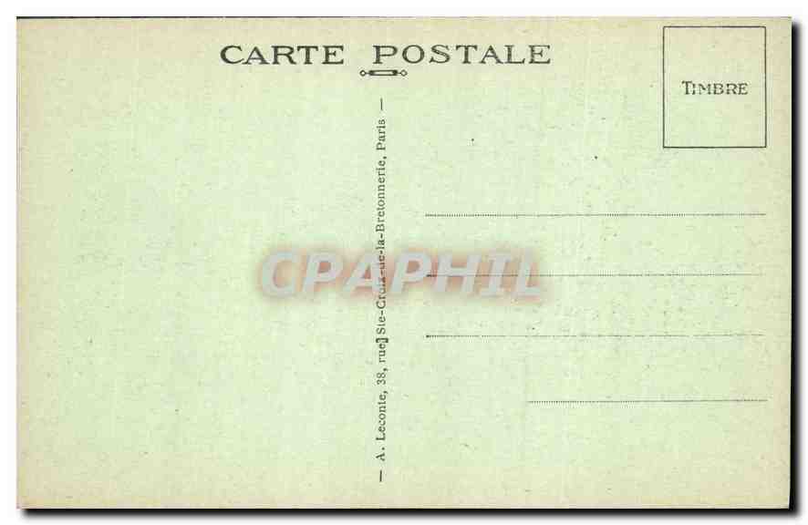 Paris — L'Église Notre-Dame-des-Champs — A. L. — Rückseite