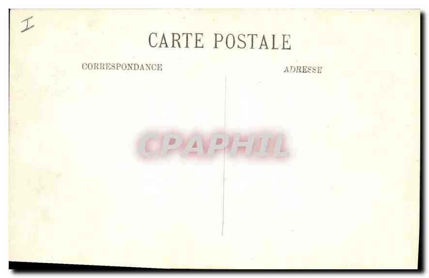 CPA Paris La Chapelle des Invalides  — Verso