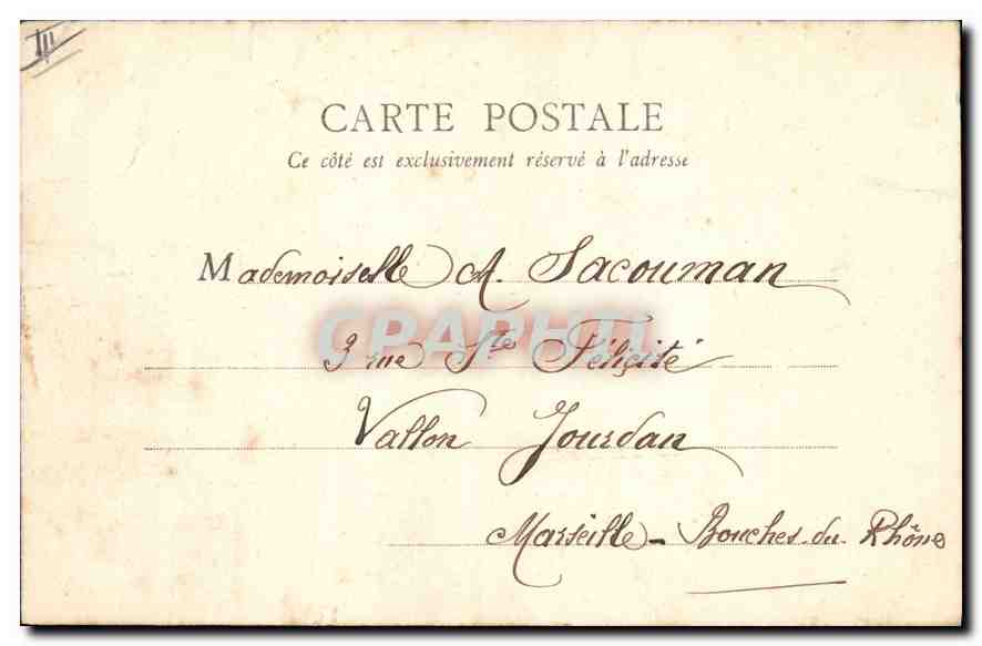 Paris — Église Saint-Vincent-de-Paul — B. F., Paris, n° 59 — Verso