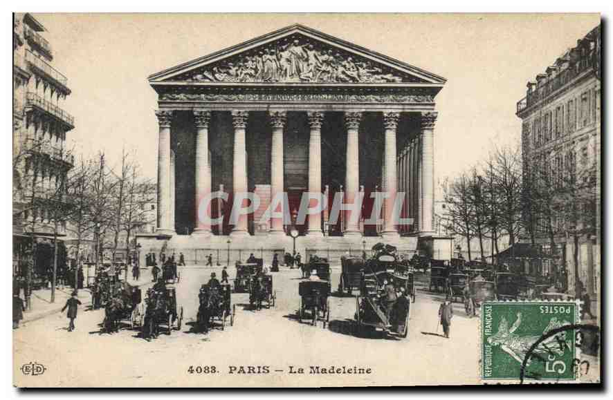 CPA Paris la Madeleine 