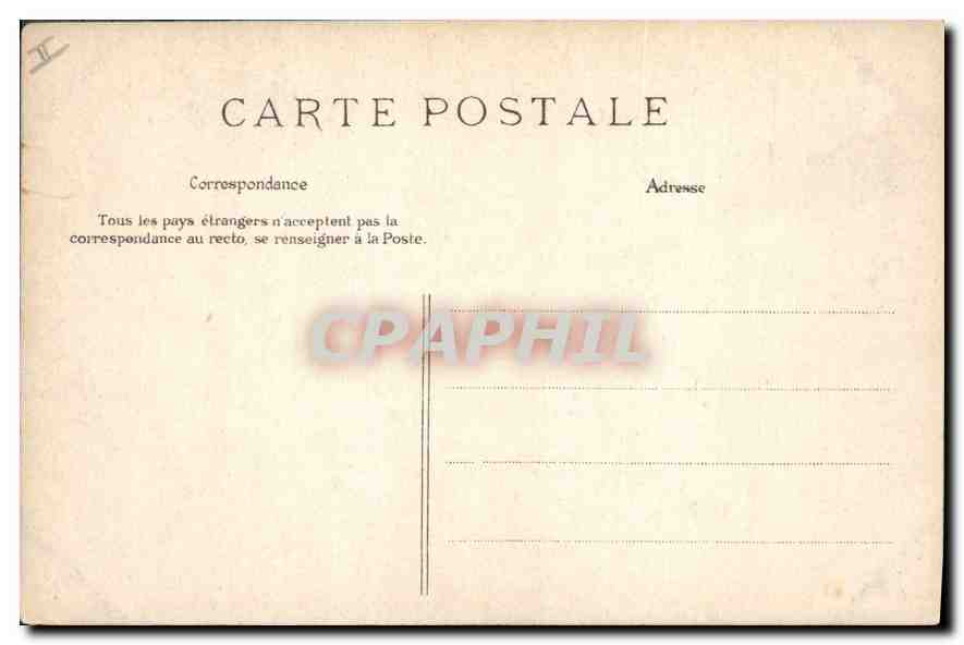 Paris — Saint-Jacques du Haut-Pas — E. L. D. n° 205 — Rückseite