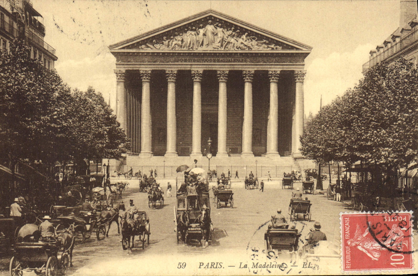 CPA Paris La Madeleine 