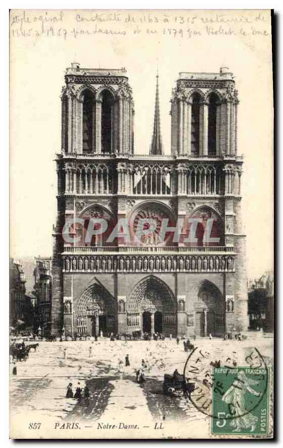 CPA Paris Notre Dame 