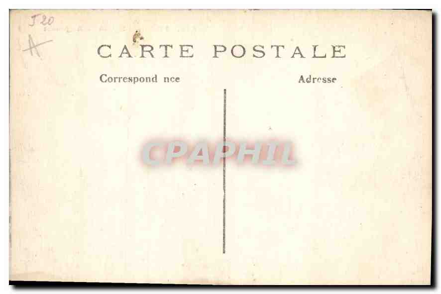 CPA Paris Eglise St Augustin  — Verso