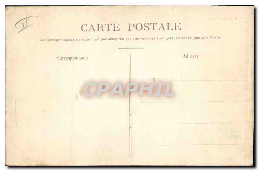 CPA Paris Cour de la Comrunaute de Saint Thomas de Villeneuve  — Rückseite