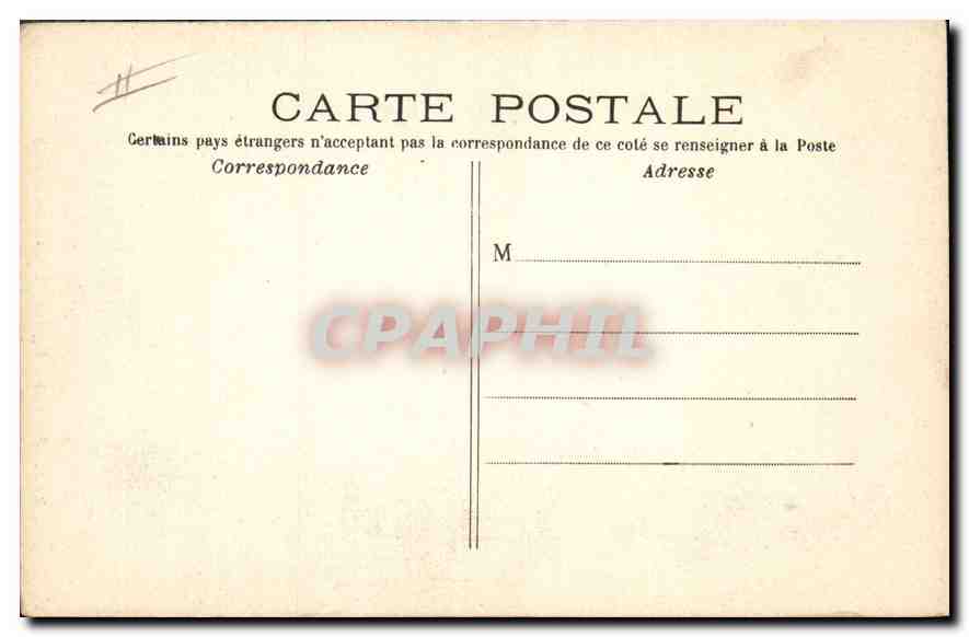 CPA Paris Eglise St Louis en I'lle  — Rückseite