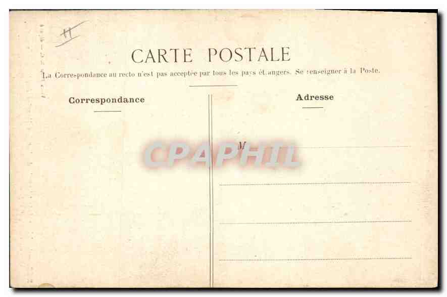 CPA Interieur de la Chapelle de l'ancien Hospice des enfants Trouves Paris — Rückseite