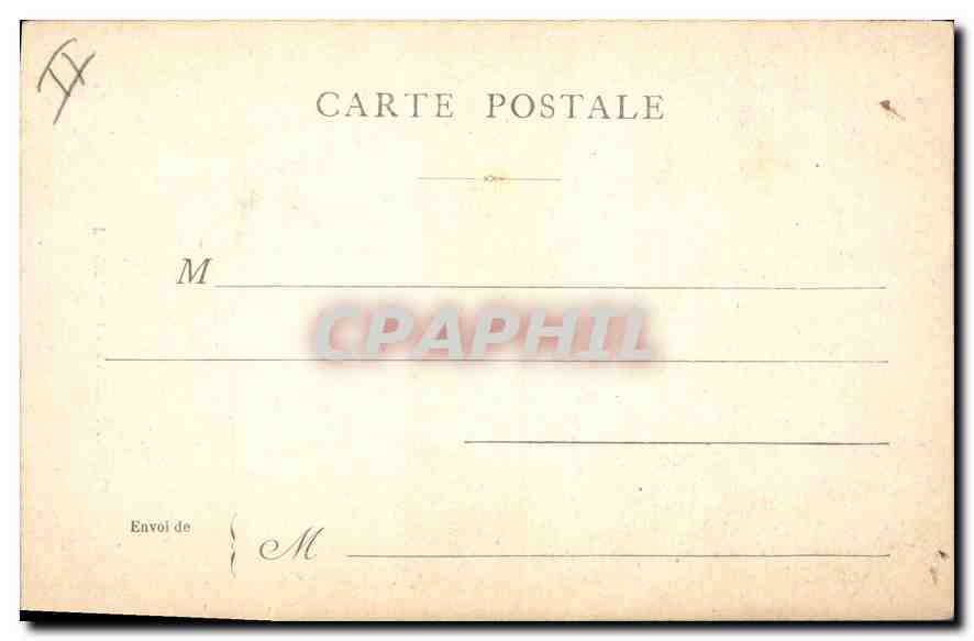CPA Paris La Sainte Chapelle  — Verso