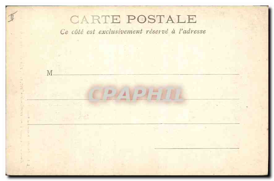 CPA Paris Eglise St Germain des Pres vue prise de la rue de Rennes  — Rückseite