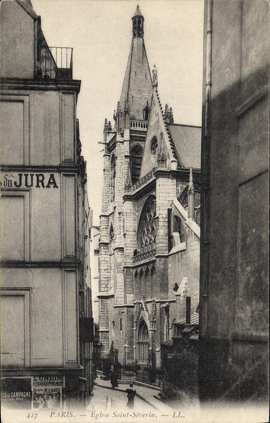 CPA Paris Eglise Saint Severin 