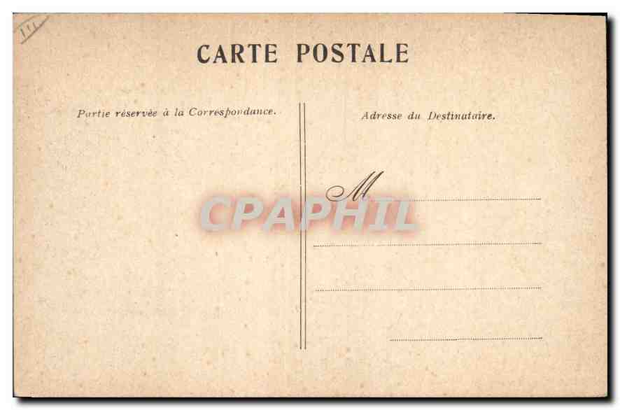 CPA Paris Eglise Saint Eustache  — Rückseite