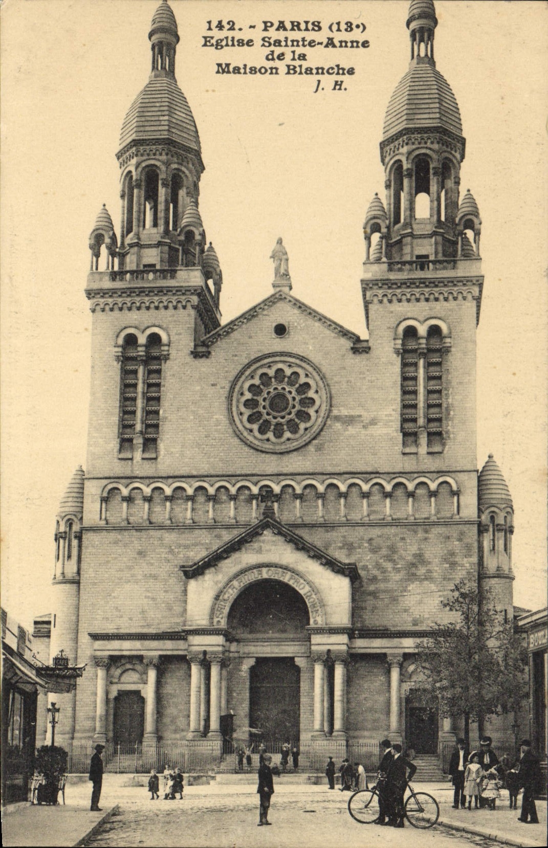 Paris (13e) - Église Sainte-Anne de la Maison Blanche — J. H. n°142